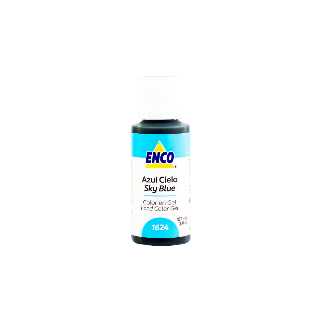 Colorante Enco Azul Cielo Gel