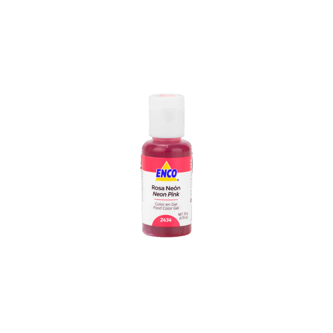 Colorante Enco Rosa Neón Gel