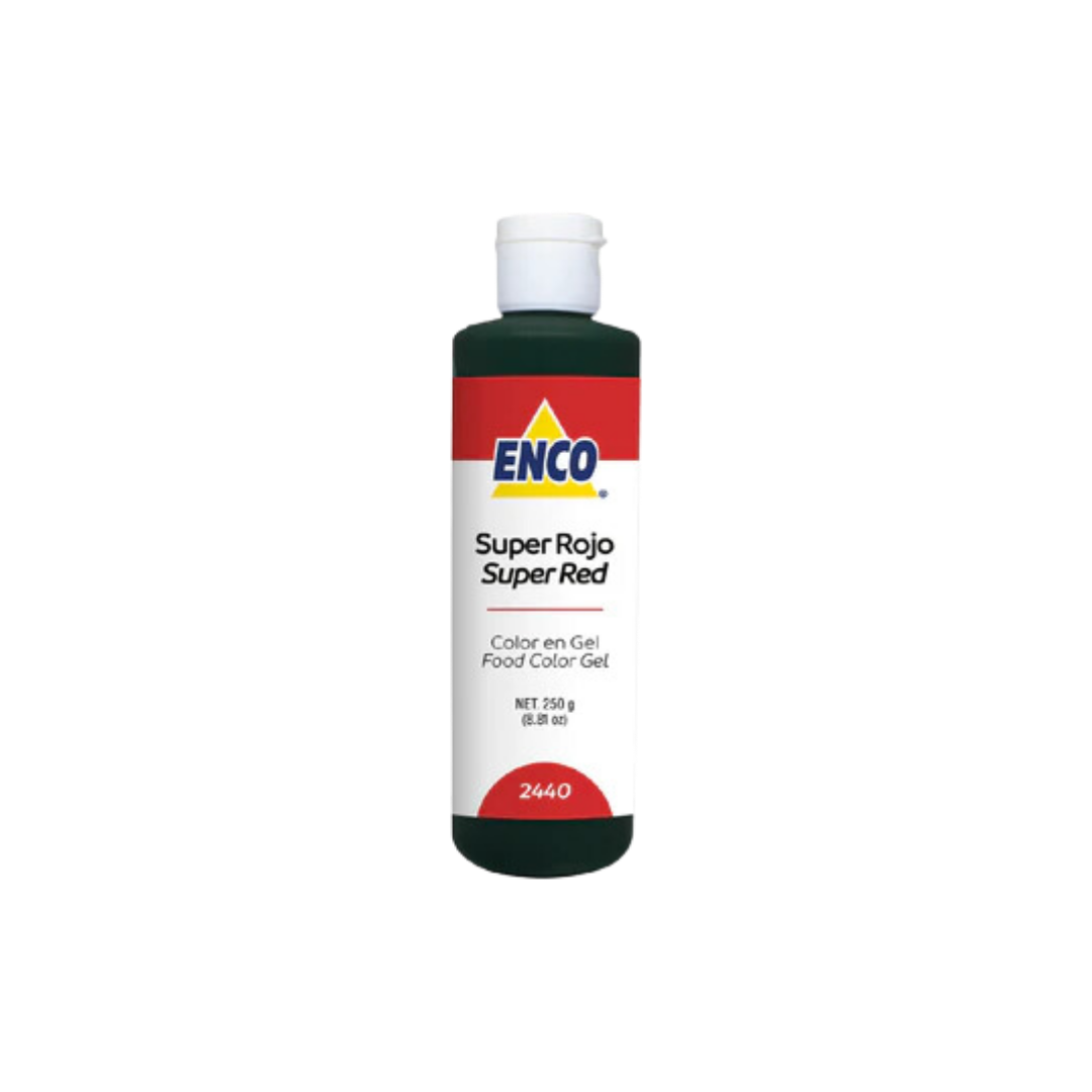 Colorante Enco Super Rojo Gel