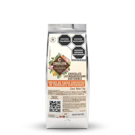 Cordillera Chocolate Latinoamaericano Semiamargo