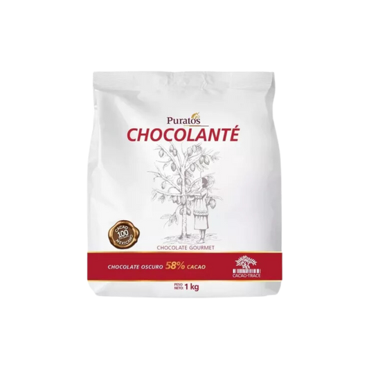 Chocolate 58% Gourmet Oscuro Cacao 1K