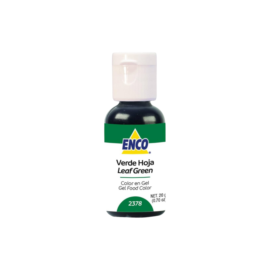Colorante Enco Verde Hoja Gel