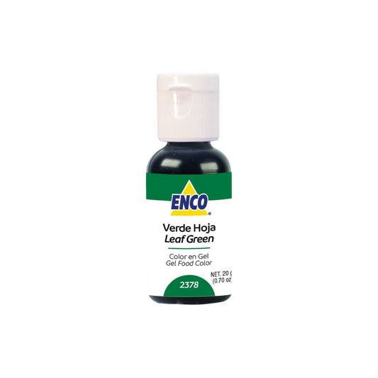 Colorante Enco Verde Hoja Gel