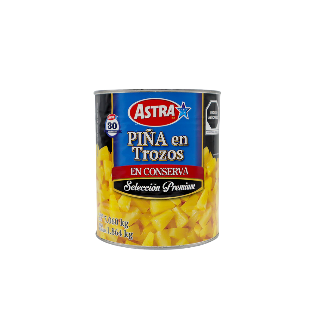 Piña en Trozos Astra 3KG