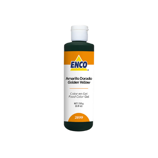 Colorante Enco Amarillo Dorado Gel