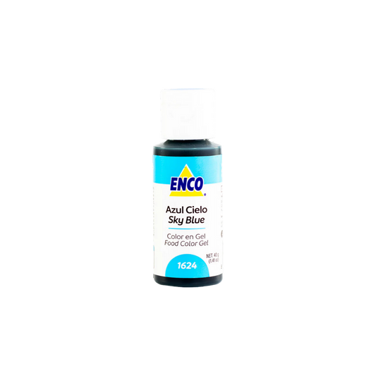 Colorante Enco Azul Cielo Gel