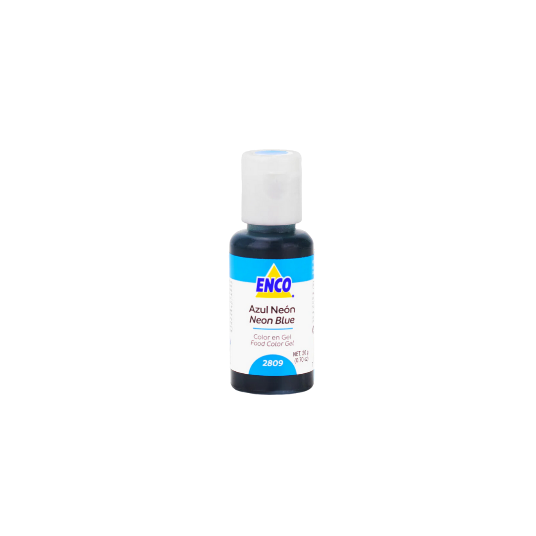 Colorante Enco Azul Neón Gel