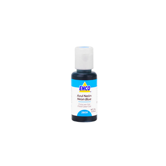 Colorante Enco Azul Neón Gel