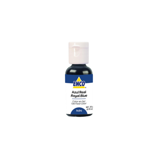 Colorante Enco Azul Real Gel