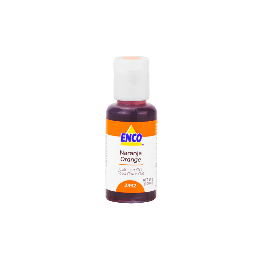 Colorante Enco Naranja Gel