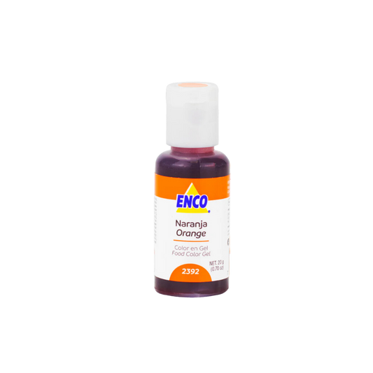 Colorante Enco Naranja Gel
