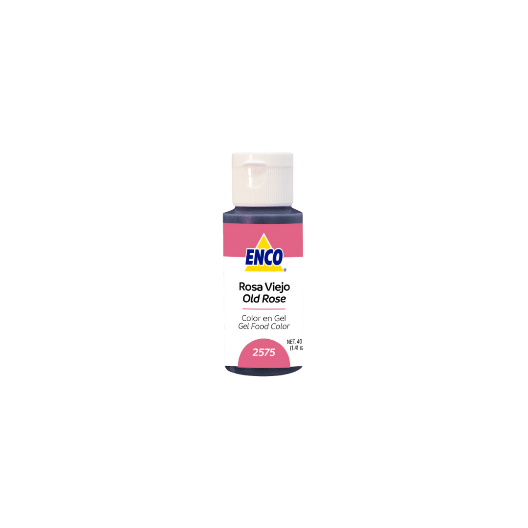 Colorante Enco Rosa Viejo Gel