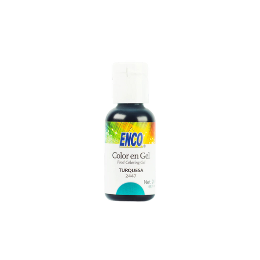 Colorante Enco Turqueza Gel