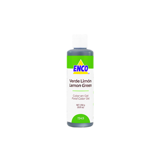 Colorante Enco Verde Límon Gel