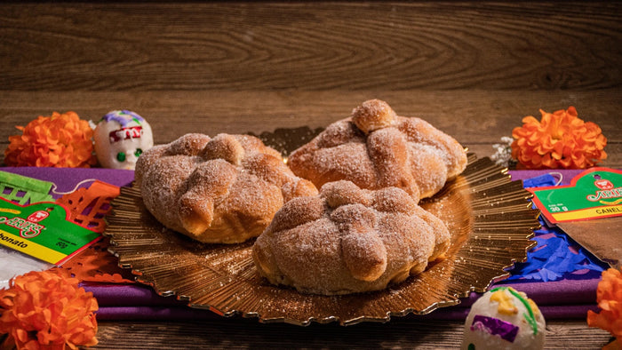 Pan de Muerto con Harina Blanca