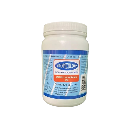 Tropicolor Amarillo Naranja Polvo 1KG